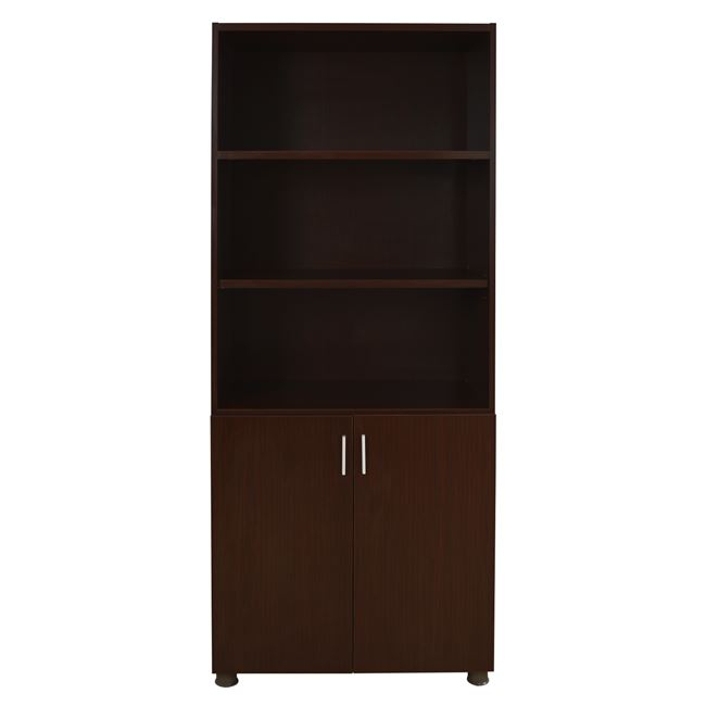 ΒΙΒΛΙΟΘΗΚΗ ΓΡΑΦΕΙΟΥ VANCE ΕΠΑΓΓΕΛΜΑΤΙΚΗ WENGE HM2055.12 80Χ40Χ190Υ εκ. 1τμχ - Image 3