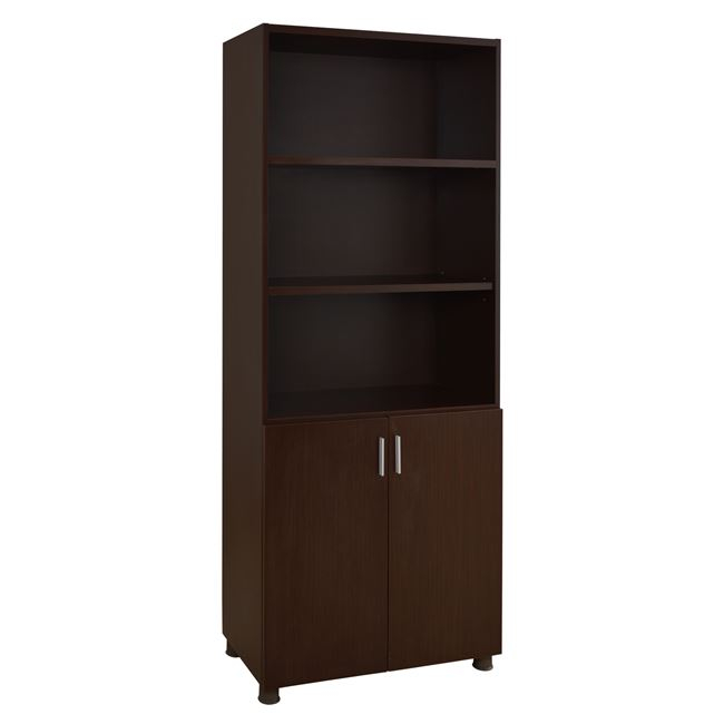 ΒΙΒΛΙΟΘΗΚΗ ΓΡΑΦΕΙΟΥ VANCE ΕΠΑΓΓΕΛΜΑΤΙΚΗ WENGE HM2055.12 80Χ40Χ190Υ εκ. 1τμχ