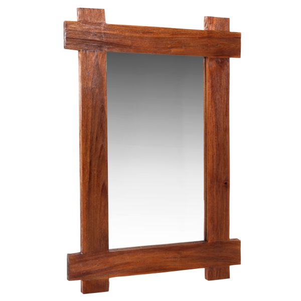 ΚΑΘΡΕΠΤΗΣ ΤΟΙΧΟΥ HM4303 ΑΝΑΚΥΚΛΩΜΕΝΟ TEAK ΣΕ ΦΥΣΙΚΟ 70x100Υεκ. 1τμχ