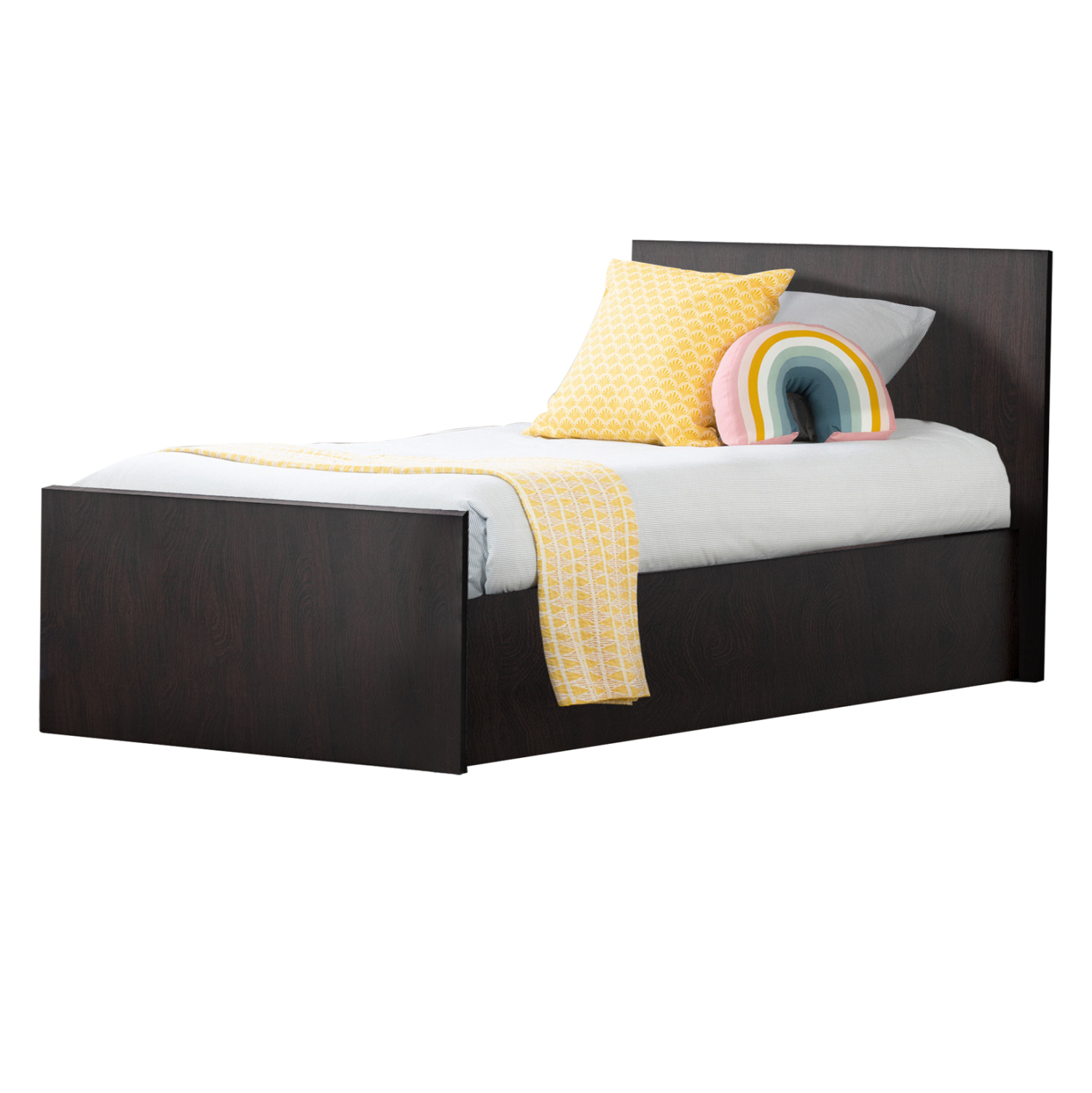 ΚΡΕΒΑΤΙ ADLER ΜΕΛΑΜΙΝΗΣ ΜΟΝΟ ΓΙΑ ΣΤΡΩΜΑ 90Χ200εκ. ΒΕΓΓΕ HM2433.02 1τμχ