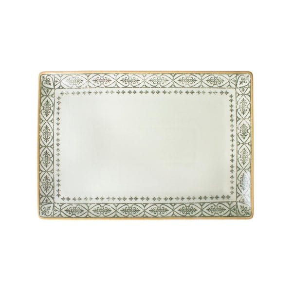 ΠΙΑΤΕΛΑ 31x21cm VINTAGE BEIGE 22268-64 - ORIANA FERELLI® 1τμχ