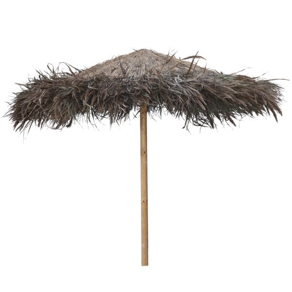 ΟΜΠΡΕΛΑ ΨΑΘΙΝΗ ΤΡΟΠΙΚΗ ΜΕ ΑΝΤΗΡΙΔΕΣ Φ240x270Υ εκ.HM5897 1τμχ