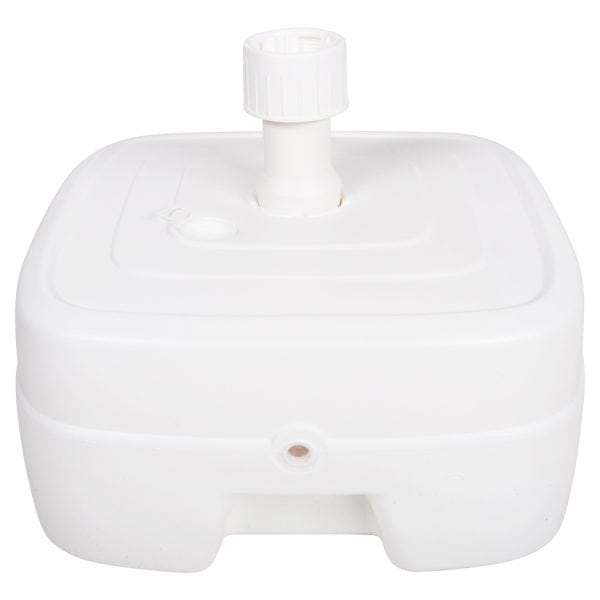 ΠΛΑΣΤΙΚΗ ΒΑΣΗ ΟΜΠΡΕΛΑΣ ΜΕ ΡΟΔΑ SOLBAS HM6113.01 ΛΕΥΚΗ- ΚΟΝΤΑΡΙ 33/50mm 46,5x23,5Υ 1τμχ