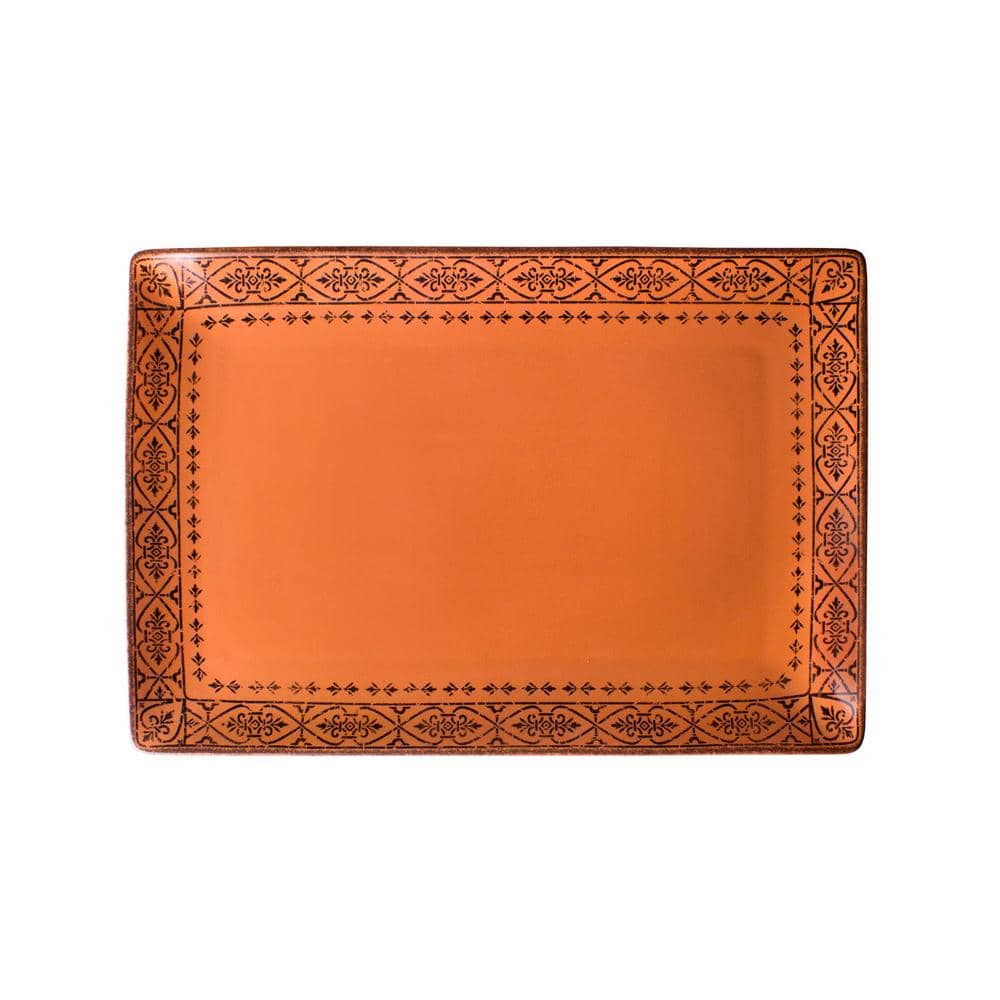 ΠΙΑΤΕΛΑ 31x21cm VINTAGE TERRACOTTA 22268-10 - ORIANA FERELLI® 1τμχ