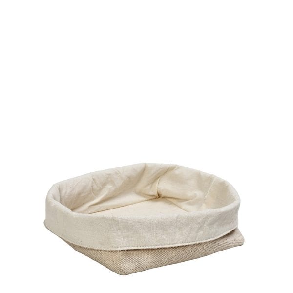 DIS. ΚΑΛΑΘΙ ΤΕΤΡΑΓΩΝΟ JUTE/COTTON 13X12X9EK.