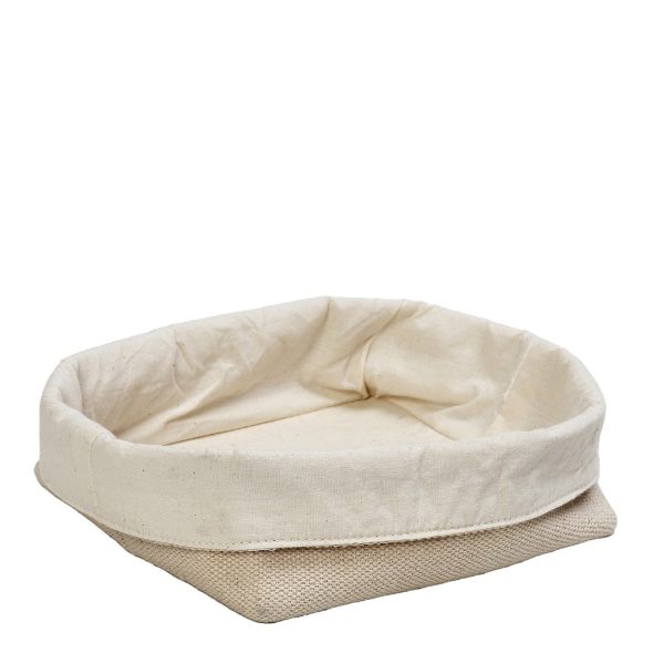 DIS. ΚΑΛΑΘΙ ΤΕΤΡΑΓΩΝΟ JUTE/COTTON 20X19X15EK.