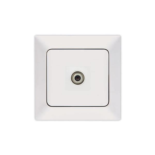 ΠΡΙΖΑ TV F CONNECTOR ΛΕΥΚΗ