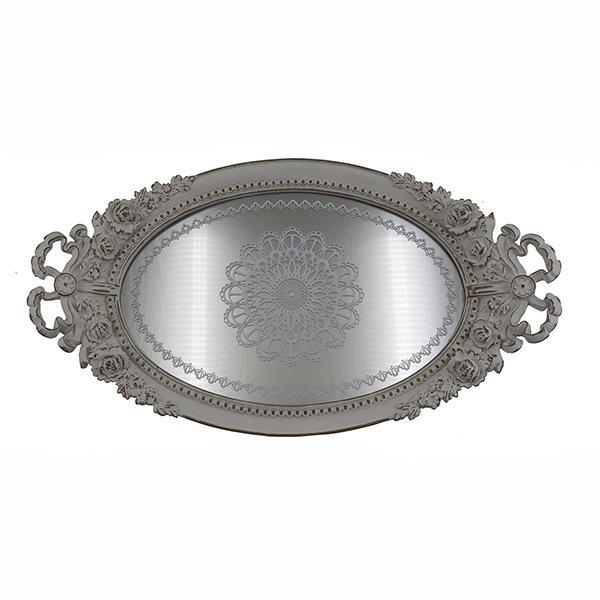 ΔΙΣΚΟΣ ΠΟΛΥΡΕΖΙΝ ΜΕ ΚΑΘΡΕΦΤΗ ΛΕΥΚΟΣ 44.2x4.2x24cm