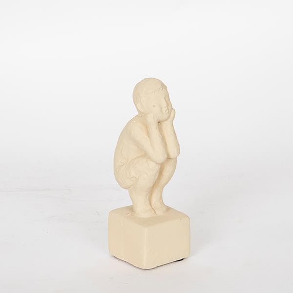 ΔΙΑΚΟΣΜΗΤΙΚΟ ΦΙΓΟΥΡΑ ΡΕΖΙΝ ΚΑΦΕ 4.5x6x14.5cm