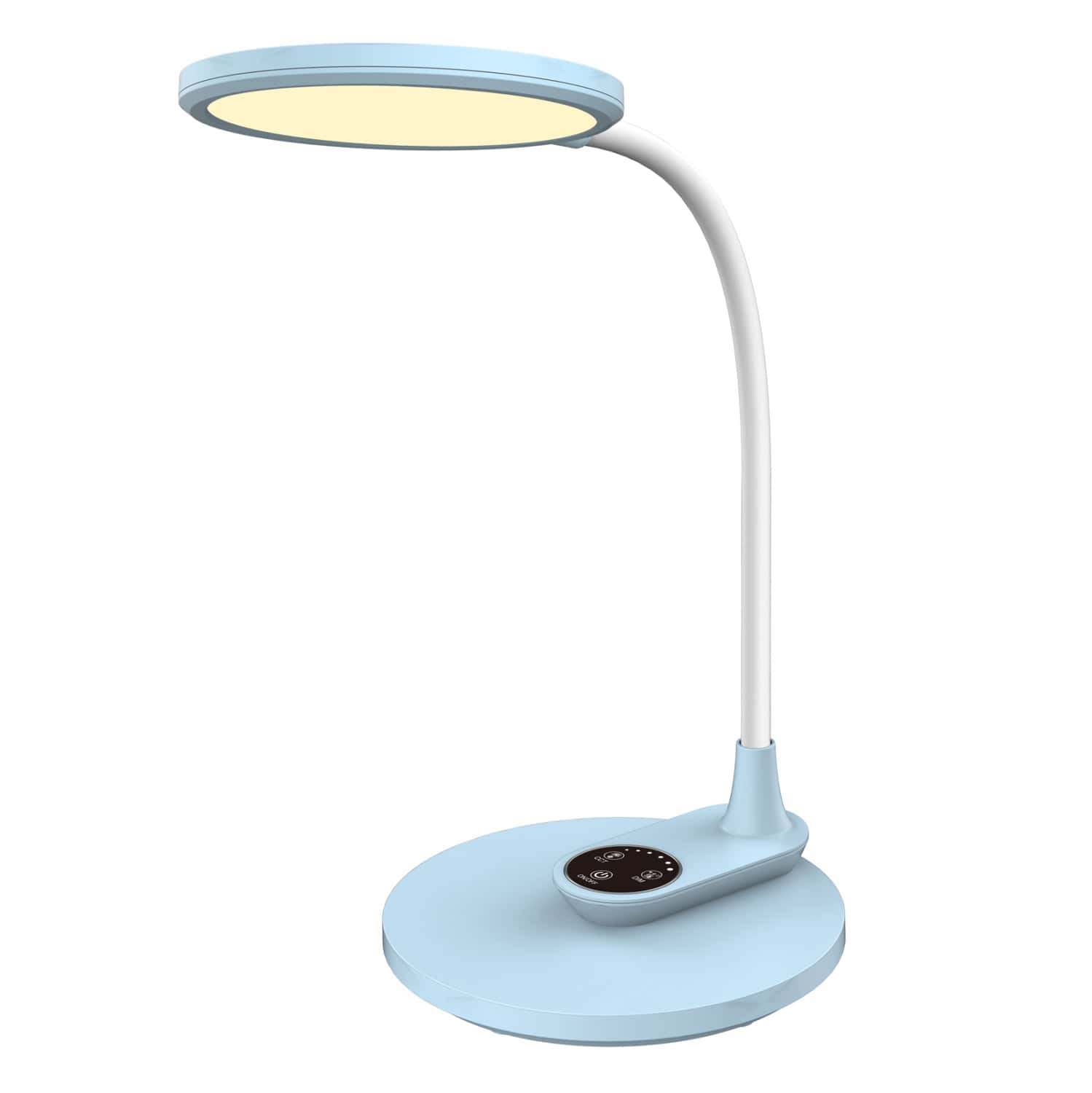 ΦΩΤΙΣΤΙΚΟ ΓΡΑΦΕΙΟΥ LED BLAIN HM4459.03 ΓΑΛΑΖΙΟ ABS-ΛΕΥΚΗ ΣΙΛΙΚΟΝΗ 17x26,6x34,5Υ εκ. 1τμχ