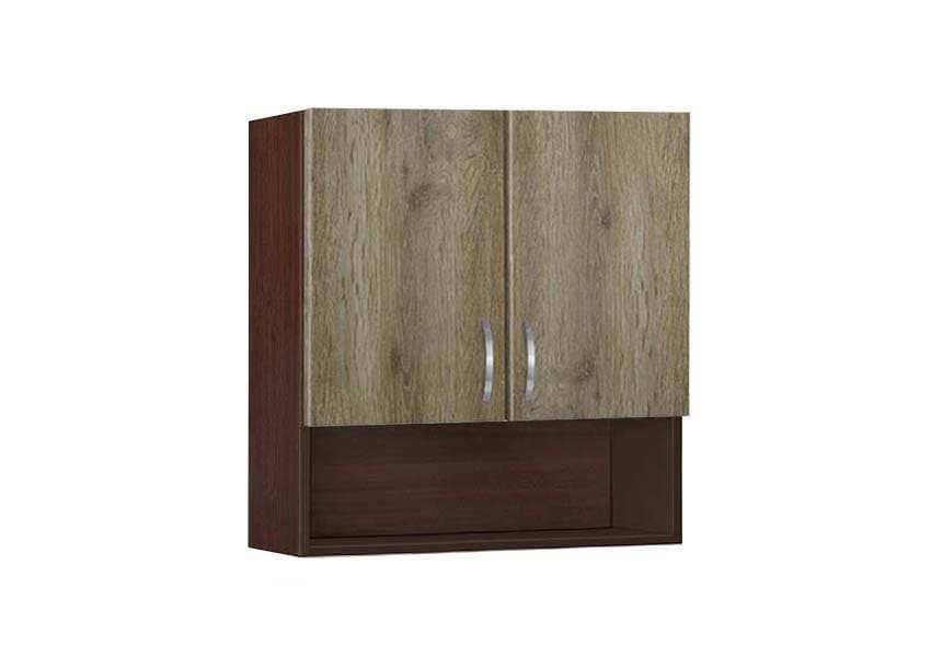 Ντουλάπι Κουζίνας κρεμαστό με ράφι 60εκ, No 60 P, Genomax - Image 6