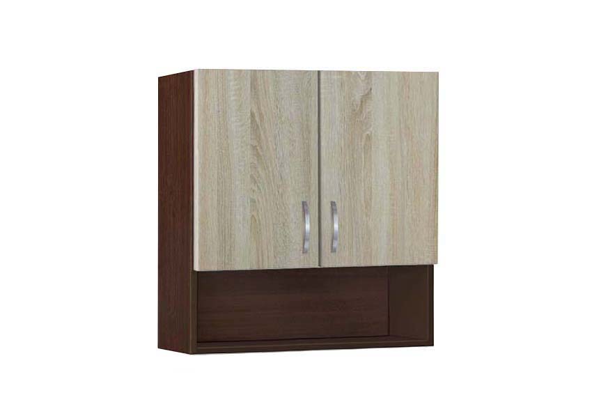 Ντουλάπι Κουζίνας κρεμαστό με ράφι 60εκ, No 60 P, Genomax - Image 4