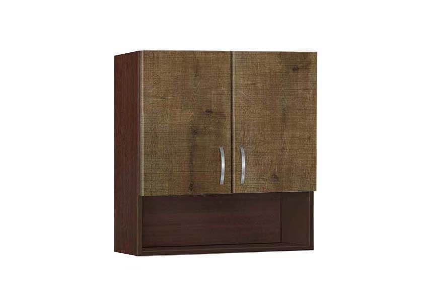 Ντουλάπι Κουζίνας κρεμαστό με ράφι 60εκ, No 60 P, Genomax - Image 3