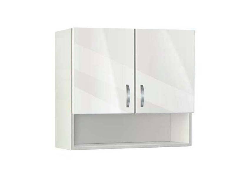 Ντουλάπι Κουζίνας κρεμαστό με ράφι 80εκ, No80 P, Genomax