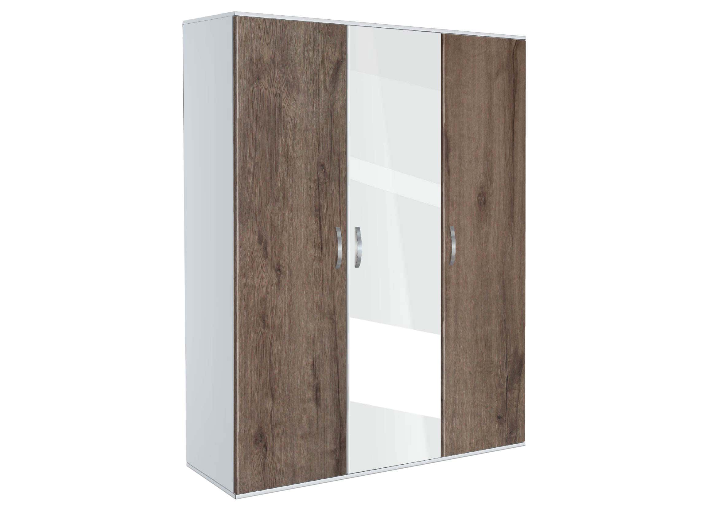 Ντουλάπα Τρίφυλλη, AVA 3, 117x185x50, Genomax