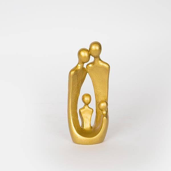 ΔΙΑΚΟΣΜΗΤΙΚΟ ΓΛΥΠΤΟ ΑΝΘΡΩΠΟΙ ΧΡΥΣΟ 6.5x4x15.5cm