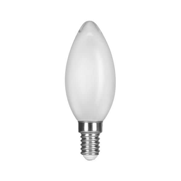 ΛΑΜΠΑ LED ΚΕΡΙ CROSSED FILAMENT 4.2W 480lm E14 6500K 220-240V MILKY