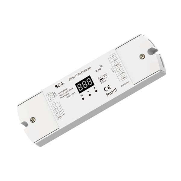 SPI RF CONTROLLER (PIXEL) ''SC-L'' 2 ΕΞΟΔΟΙ 5-24VDC
