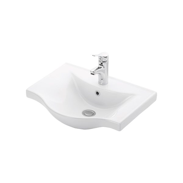 Νιπτήρας αναρτώμενος BASIC 7055 KARAG 55x45x17,5cm