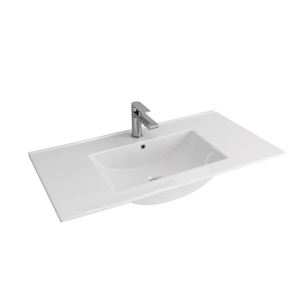 Νιπτήρας επίπλου LT 7506 100 KARAG 101x47x18cm