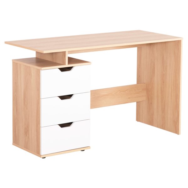 ΓΡΑΦΕΙΟ ΜΕ ΣΥΡΤΑΡΙΑ COLT HM18291 ΜΕΛΑΜΙΝΗ ΣΕ ΛΕΥΚΟ-SONAMA 120x53x75Υεκ. 1τμχ