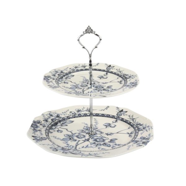 ΕΤΑΖΙΕΡΑ ΔΙΩΡΟΦΗ (27cm & 20cm) TIFFANY-BLUE 24324 - ORIANA FERELLI® 1τμχ