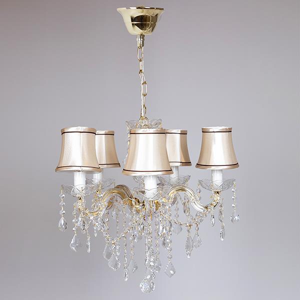 ΠΟΛΥΕΛΑΙΟΣ 5ΦΩΤΟΣ ΜΕ ΚΑΠΕΛΑ & ΚΡΥΣΤΑΛΛΑ ΧΡΥΣΟΣ 45x48cm