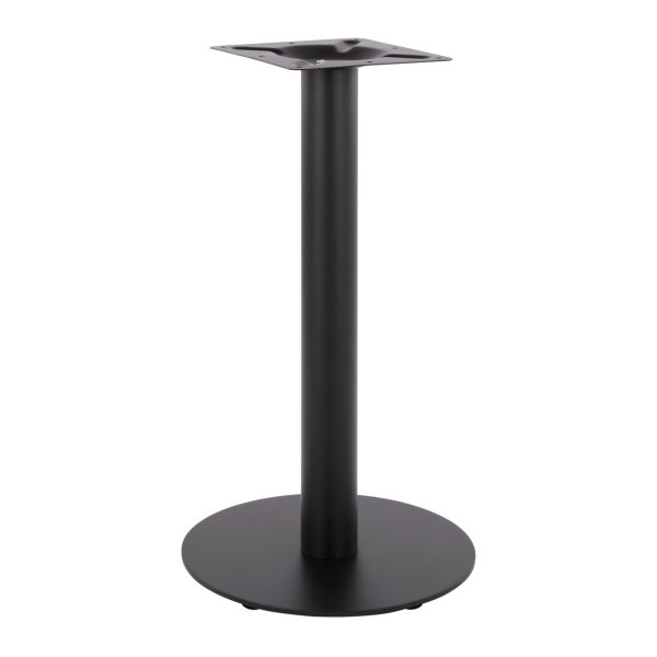 ΒΑΣΗ ΜΕΤΑΛΛΙΚΗ ΜΑΥΡΗ ΜΑΤ Φ40Χ72εκ. HM437 1τμχ