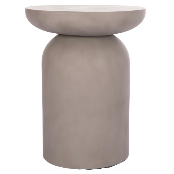 ΒΟΗΘΗΤΙΚΟ ΤΡΑΠΕΖΙ ANNA HM18160.03 FIBER CEMENT ΣΕ ΓΚΡΙ--Φ60x76Υεκ. 1τμχ