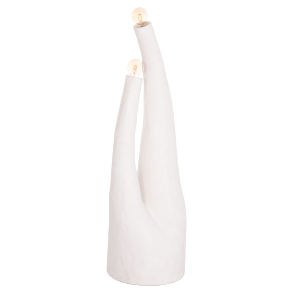 ΔΙΑΚΟΣΜΗΤΙΚΟ ΦΩΤΙΣΤΙΚΟ ΔΑΠΕΔΟΥ TUSKEN HM4702.02 FIBER CEMENT-ΛΕΥΚΟ 50x43x145Υεκ 1τμχ