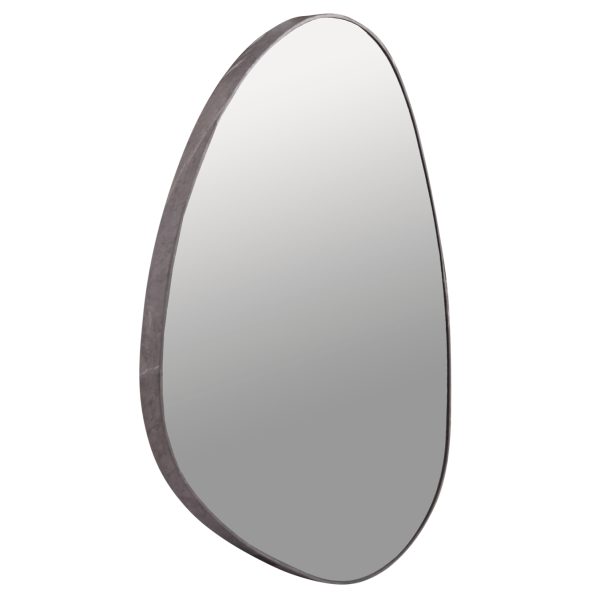 ΚΑΘΡΕΠΤΗΣ ΤΟΙΧΟΥ IRREGU HM4487.02 ΜΕ ΠΛΑΙΣΙΟ MDF ΣΕ GREY MARBLE ΧΡΩΜΑ 60x80Υεκ. 1τμχ