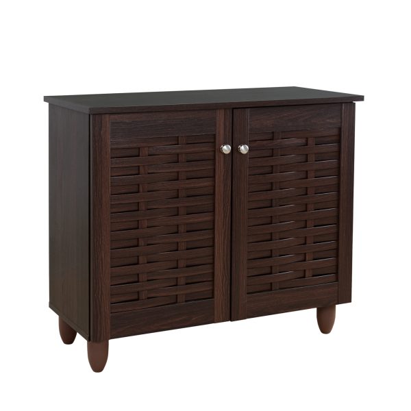 ΠΑΠΟΥΤΣΟΘΗΚΗ-ΝΤΟΥΛΑΠΙ ΞΥΛΙΝΗ CASSIOPE HM2208.01 WENGE 77Χ34Χ67.5Υεκ. 1τμχ