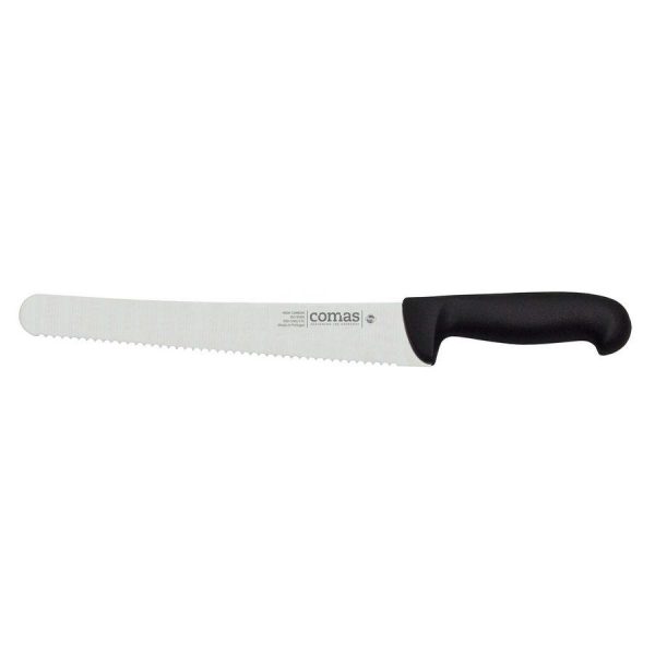 ΜΑΧΑΙΡΙ PASTRY & ΨΩΜΙΟΥ CARBON PROF.10084-25cm/BLACK - COMAS 1τμχ