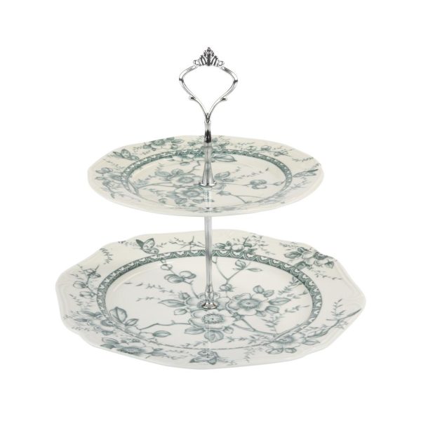 ΕΤΑΖΙΕΡΑ ΔΙΩΡΟΦΗ (27cm & 20cm) TIFFANY-GREEN 24324 - ORIANA FERELLI® 1τμχ