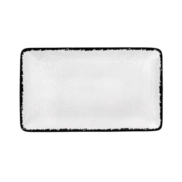 ΠΙΑΤΕΛΑ ΟΡΘΟΓΩΝΙΑ 27x16cm MOON SHADE 18274-63/White - ORIANA FERELLI® 1τμχ