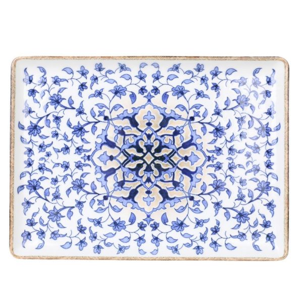 ΠΙΑΤΕΛΑ ΟΡΘΟΓΩΝΙΑ 30x22cm TILE LEGACY 890726 - KUTAHYA PORSELEN 1τμχ