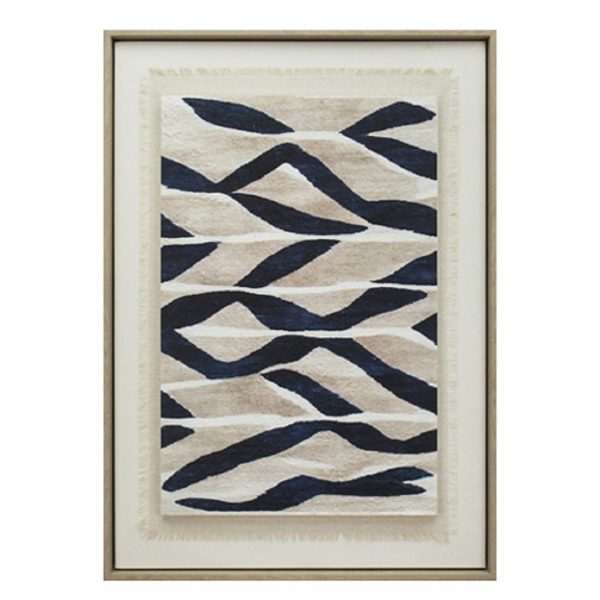 ΠΙΝΑΚΑΣ ΣΕ 3D ΜΠΛΕ PVC/MDF 50X70X2