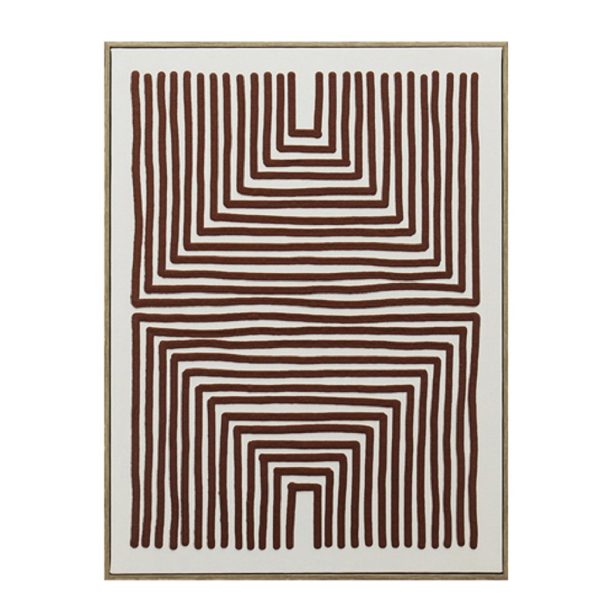 ΠΙΝΑΚΑΣ ΣΕ ΚΑΜΒΑ ΚΟΚΚΙΝΟΣ PVC/MDF 45X60X2