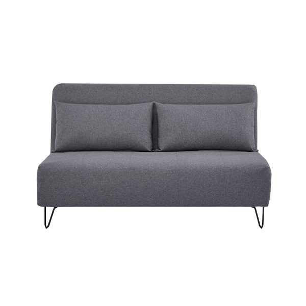 Καναπές - Κρεβάτι Duo γκρι 141 x 90 x 81