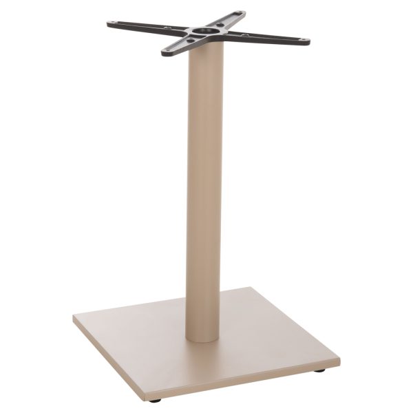 ΒΑΣΗ ΤΡΑΠΕΖΙΟΥ ΑΛΟΥΜΙΝΙΟΥ HM475.25 ΚΑΠΟΥΤΣΙΝΟ 46x46x72Υεκ. ΣΤΑΥΡΟΣ 46Χ46εκ 1τμχ