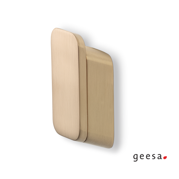 Άγκιστρο μπάνιου μονό medium Shift Geesa Brushed Gold