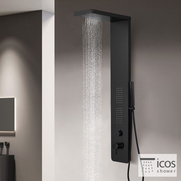 ΣΤΗΛΗ ΝΤΟΥΖ OPRA ICOS ΥΨΟΣ 130 εκ. BLACK MATT