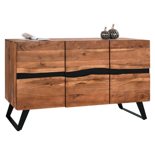 ΜΠΟΥΦΕΣ ALICIA ΑΠΟ ΜΑΣΙΦ ΞΥΛΟ ΑΚΑΚΙΑΣ ΦΥΣΙΚΟ HM8173.11 148x43x86Υ εκ. 1τμχ