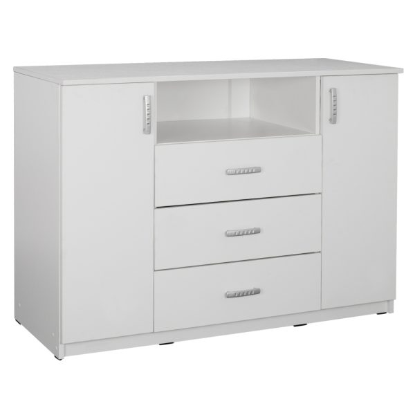 ΜΠΟΥΦΕΣ ΜΕ 2 ΝΤΟΥΛΑΠΙΑ Κ 3 ΣΥΡΤΑΡΙΑ ADLER ΛΕΥΚΟΣ HM2430.03 120X45X85Y εκ. 1τμχ