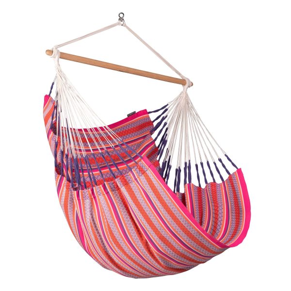 Αιώρα κάθισμα από oργανικό βαμβάκι Habana Flamingo - comfort