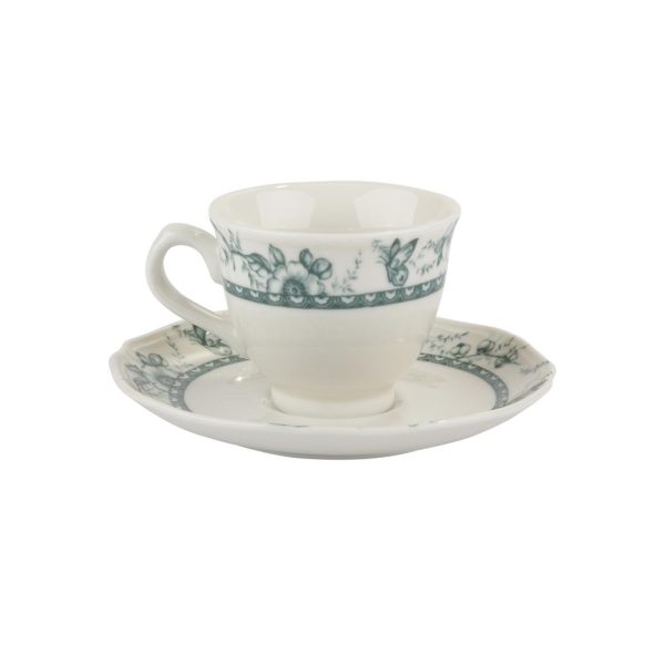 ΣΕΤ 6τεμ. ΦΛΙΤΖ. ΚΑΦΕ 100cc TIFFANY-GREEN 24324 - ORIANA FERELLI® 1τμχ