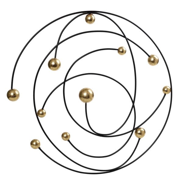 ΔΙΑΚΟΣΜΗΤΙΚΟ ΤΟΙΧΟΥ ΜΑΥΡΟ-ΧΡΥΣΟ ''ΣΠΕΙΡΑ'' 65