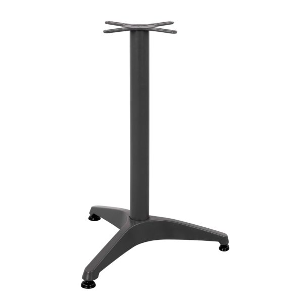 ΒΑΣΗ ΑΛΟΥΜΙΝΙΟΥ 3ΝΥΧΗ 54X54Χ68Υεκ. ΜΕ ΣΤΑΥΡΟ 29Χ29εκ. HM449 ΓΚΡΙ 1τμχ