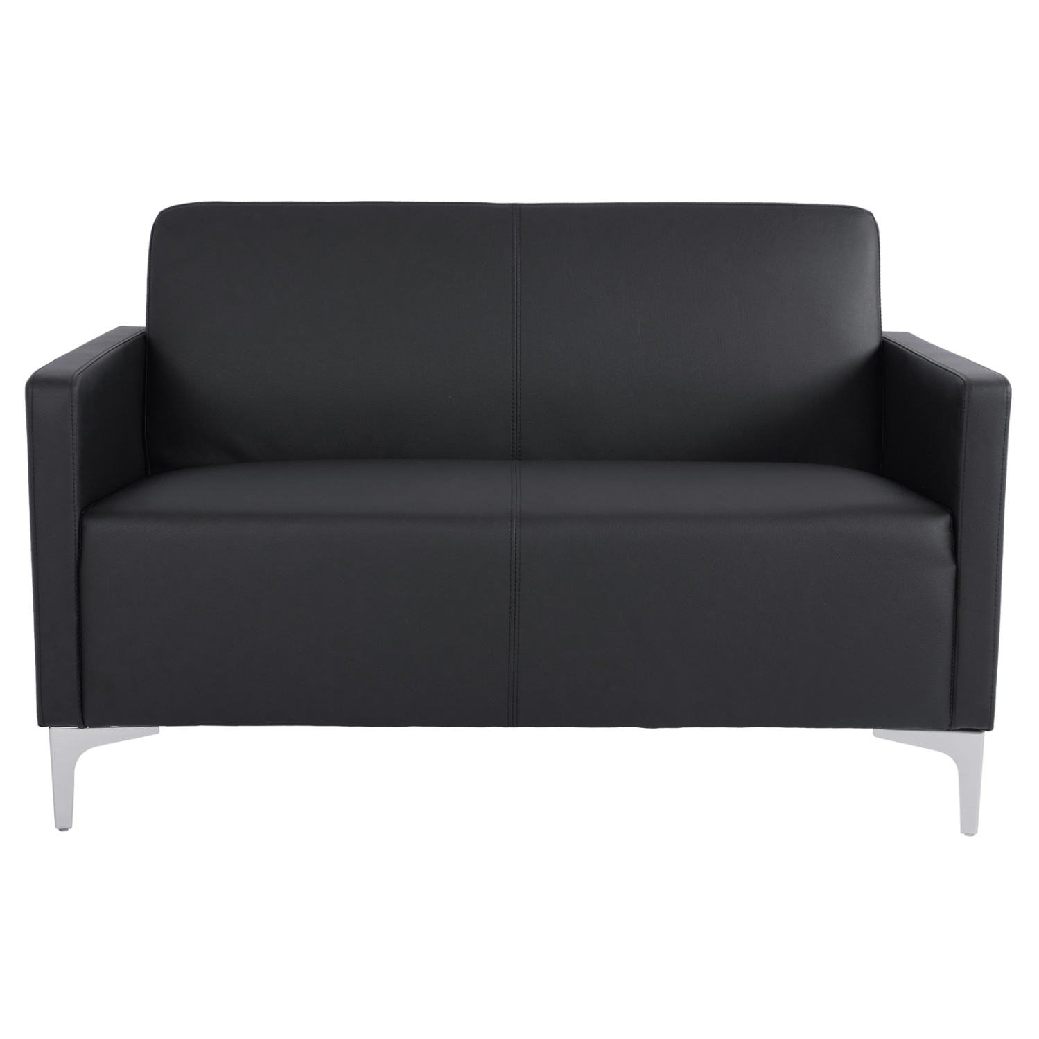 ΚΑΝΑΠΕΣ 2ΘΕΣΙΟΣ NELLIE HM3159.21 ΜΕ ΜΑΥΡΟ PU 113x71x71Υ εκ. 1τμχ - Image 3