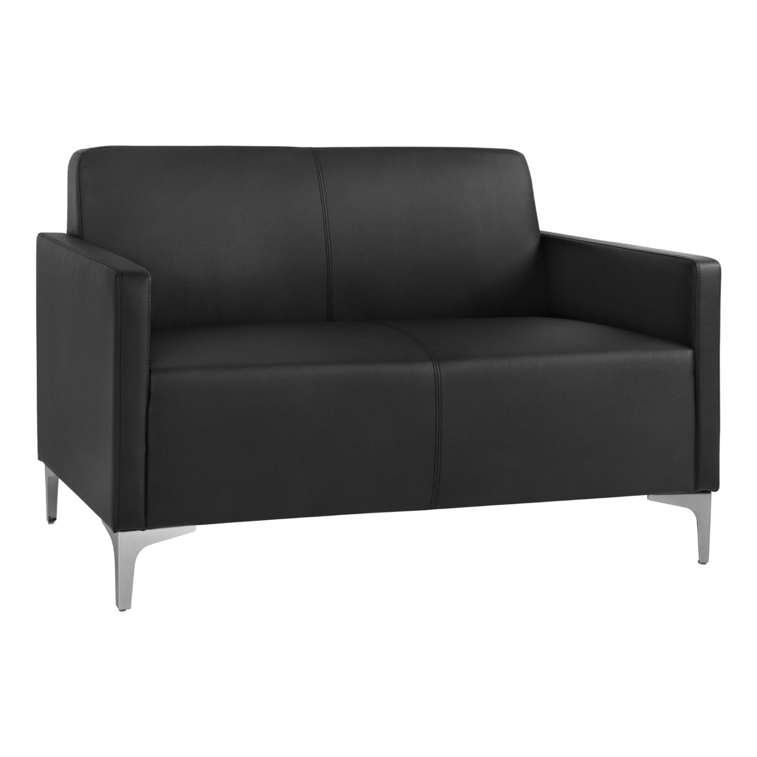 ΚΑΝΑΠΕΣ 2ΘΕΣΙΟΣ NELLIE HM3159.21 ΜΕ ΜΑΥΡΟ PU 113x71x71Υ εκ. 1τμχ